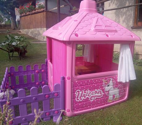 Plastový domček pre dievčatá s kuchynkou, 