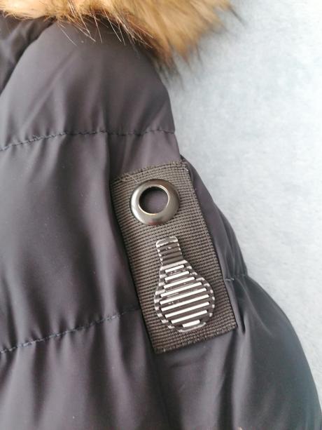 Zimná bunda s kozusinkou, 128