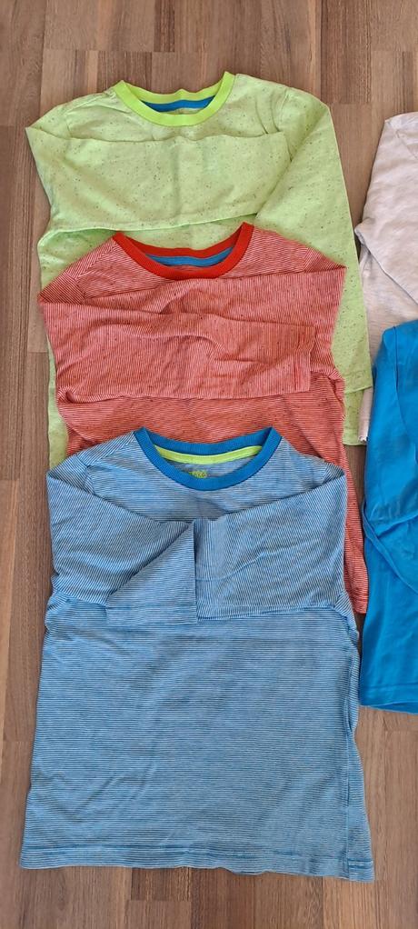 Tričká dlhý rukáv (nátelníky), veľ. 116 (zn. f&f), f&f,116