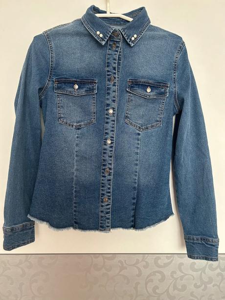 Riflová košela nová s, house,s