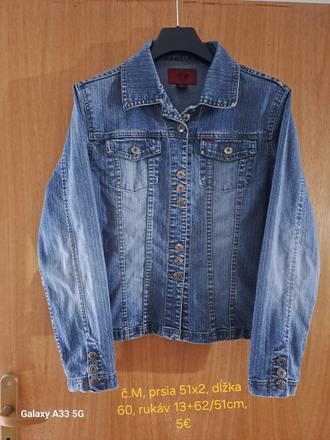 Riflová bunda č.m, m