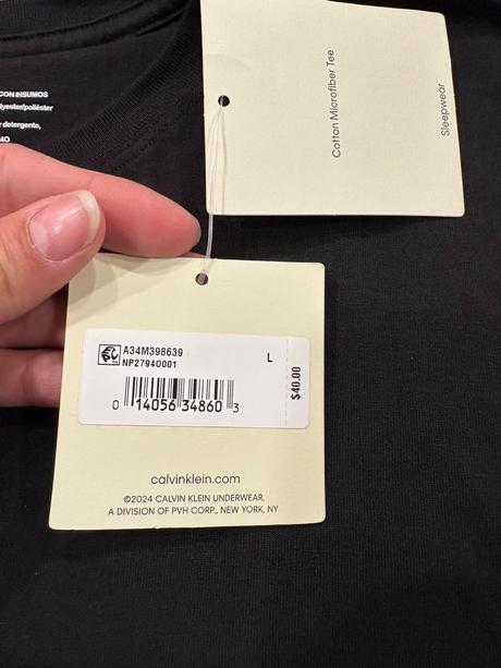 Calvin klein panske tričko l, calvin klein,l