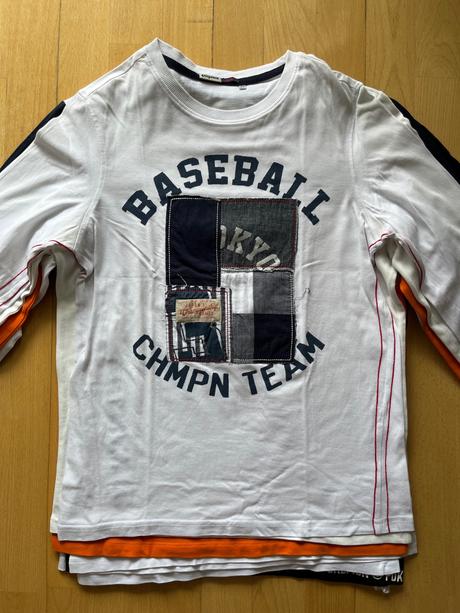 10 ks bavlnene znackove tricka s dlhym rukavom, original marines,158