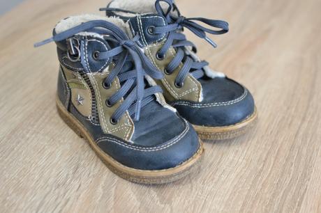 Detské khaki čižmy 22, 22