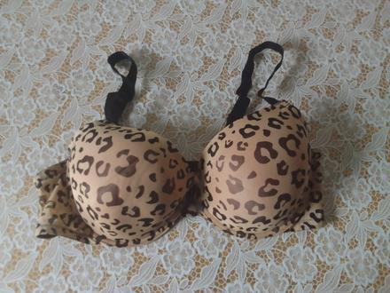 Push up podprsenka leopardová vel. 100d (nová), 100d