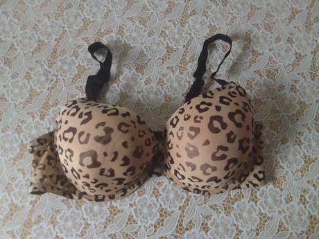 Push up podprsenka leopardová vel. 100d (nová), 100d