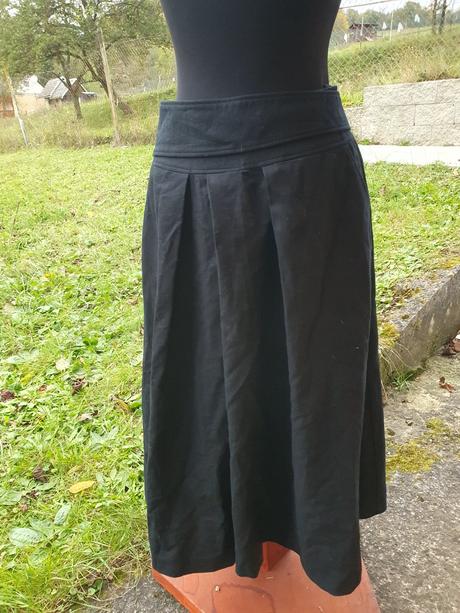 Dlhá teplá sukňa, s