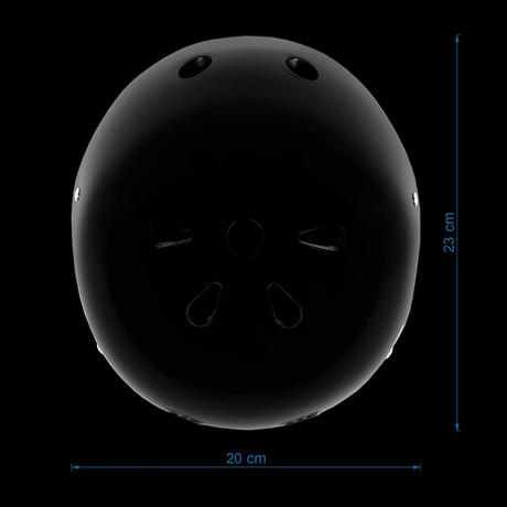 Detská ochranná prilba kidwell orix ii black s, s