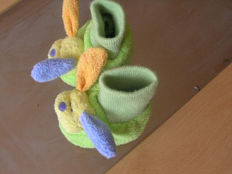 Fleesove hrkajúce papučky - nenosené, 18