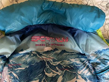 Páperová bunda s kapuckou sportalm v. s/m, s