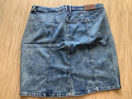 Elasticka riflova sukňa sheego, 48 / 50