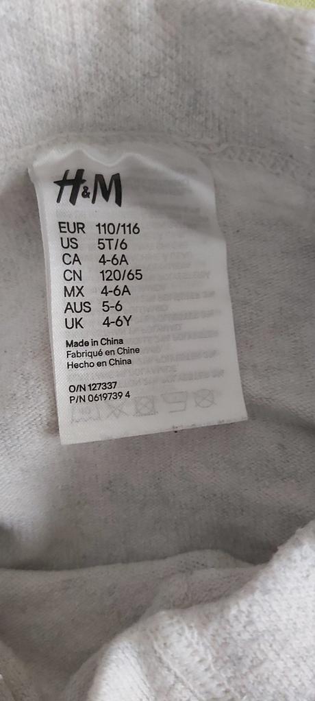 Pančuchy set jednorožce h&m 110/116, h&m,110