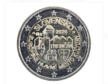 Trenčín 2 euro, 