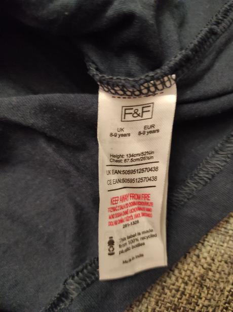 Detské tričko, f&f,128