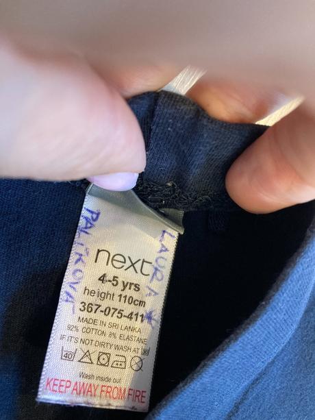 1x legíny next  + 2x grátis (veľ.110), next,110