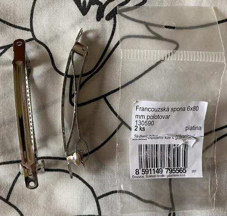 Francúzske spony do vlasov stoklasa - 2 + 4ks, 