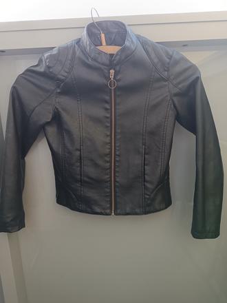 Kožená dievčenská bunda terranova, terranova,128