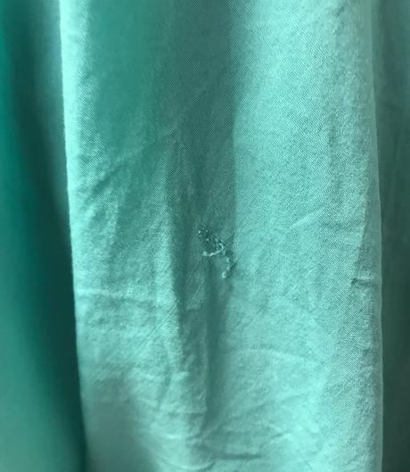 Asymetrická mentolová košeľa, uni vhodné s,m, 