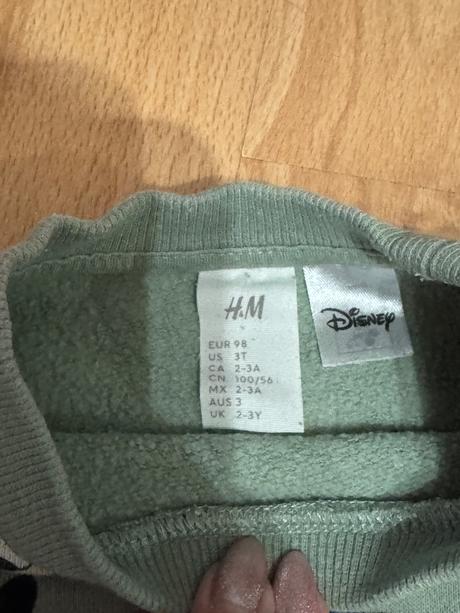 Mikina + súprava, h&m,98
