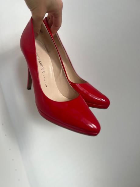 Peter kaiser červené lodičky, 40