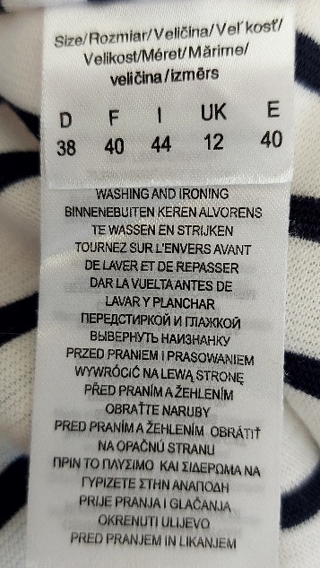 Pásikavá sukňa, 38