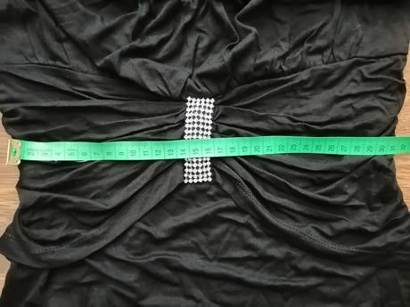 Čierny dámsky top, m