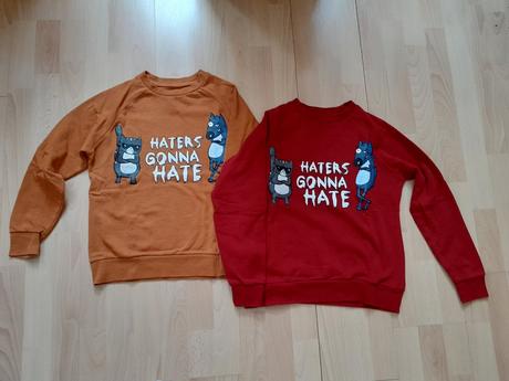 Teplákové mikiny pre dvojičky, 146