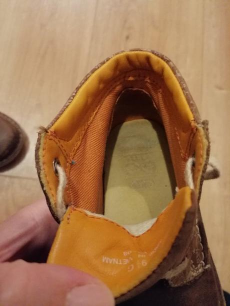 Kožené prechodné topánky, clarks,27