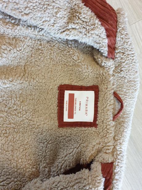 Menčestrová bunda 74, primark,74