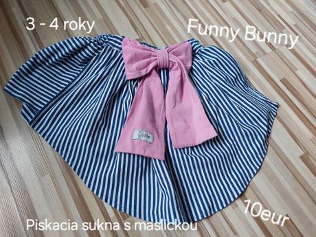Dievcenska sukna piskacia funny bunny, funny bunny,104