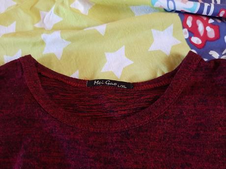 Melírované tričko s obrázkom l/xl, l