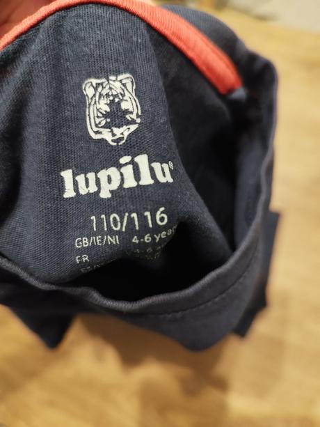 Tričko s dlhým rukávom zn. lupilu design v.110/116, 110