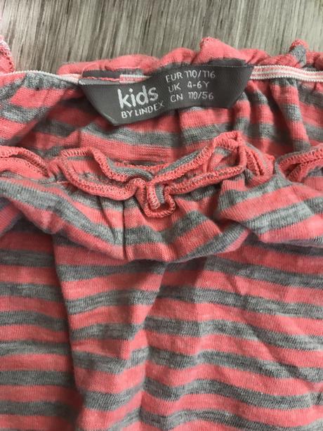 Overal letný pásik 4-6 rokov, lindex,116