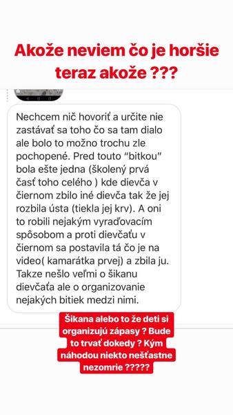 Počuli ste o dohodnutých bitkách detí v KE?