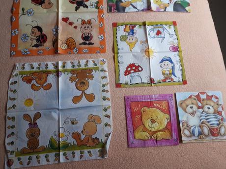 10x servitka na tvorenie,