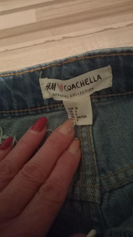 Sortky riflove, h&m,38