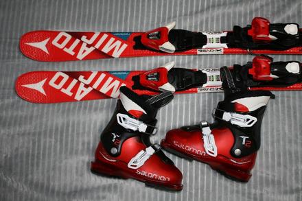 Lyže atomic 90 cm hadia koža, atomic,90-99 cm