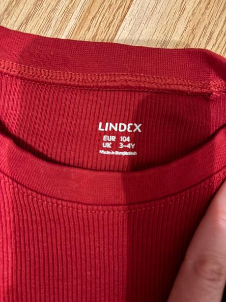 Rebrované tričko, lindex,104
