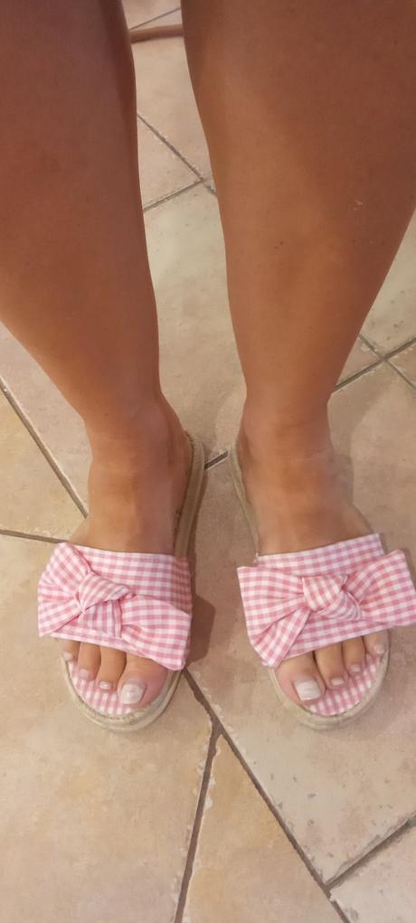 Šľapky s mašľou, 38