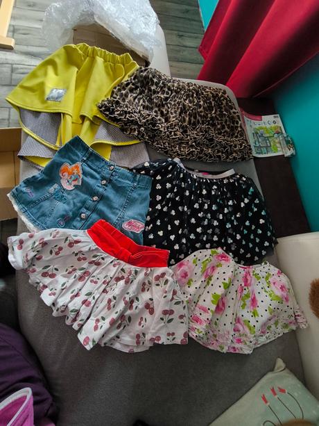 Balík oblečenia pre dievča veľkosť 122/128, 122–134