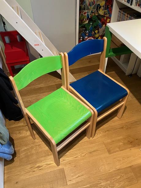 Rastuci stôl a stolicka, 