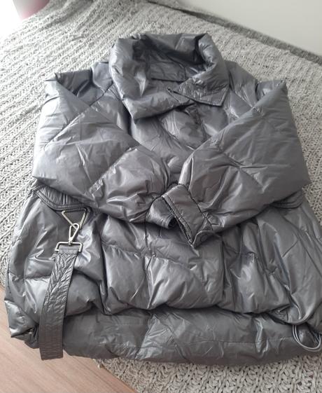 Prešívaná oversize bunda, s