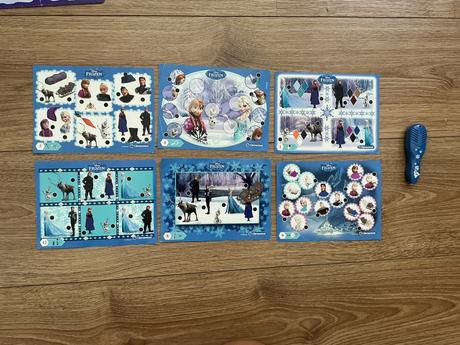 Interaktívne puzzle frozen,