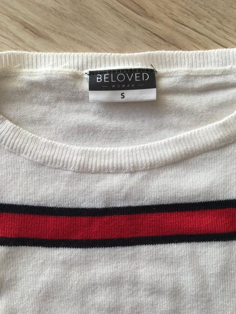 Dámsky pásikavý svetrík, pepco,s