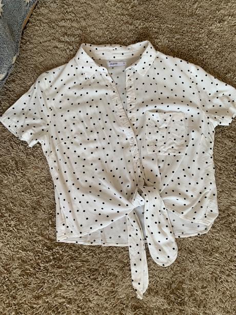 Blúzka na zvazovanie, s