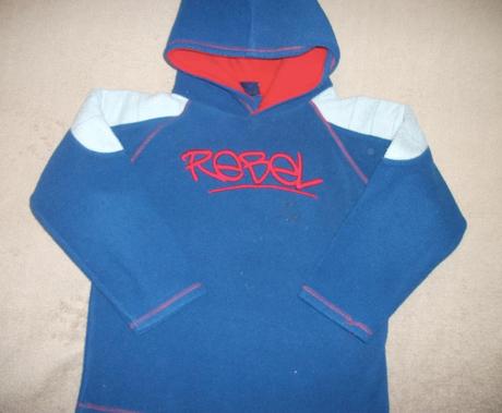 Mikina, rebel,122