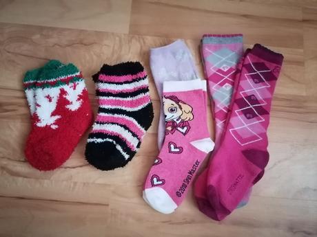 Ponožky + podkolienky 27/30, 27