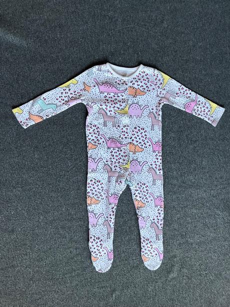 Overal na spanie s protišmykovými nožičkami, f&f,80