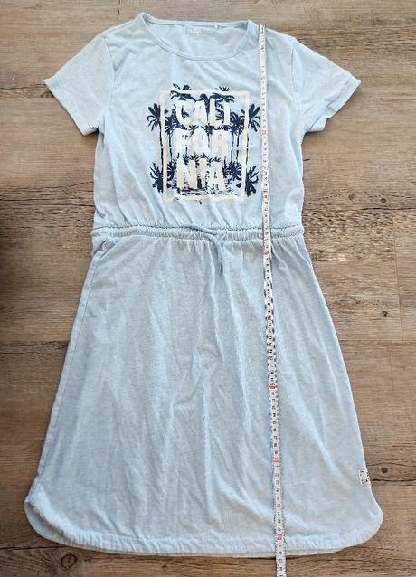 Bledomodré letné šaty yigga, yigga,158