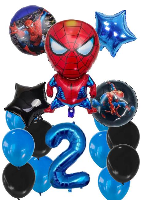 Balóny spiderman - až 15/16/17 kusov, 